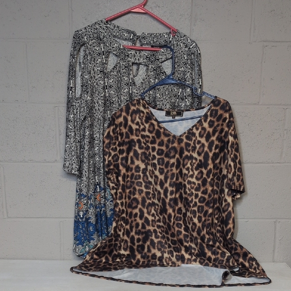 Robert Louis Tops - Bundle Deal of Women's Blouses Size 2X, like new!
